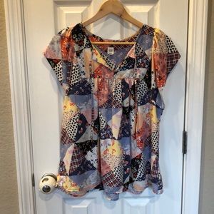 Gap Patchwork Blouse